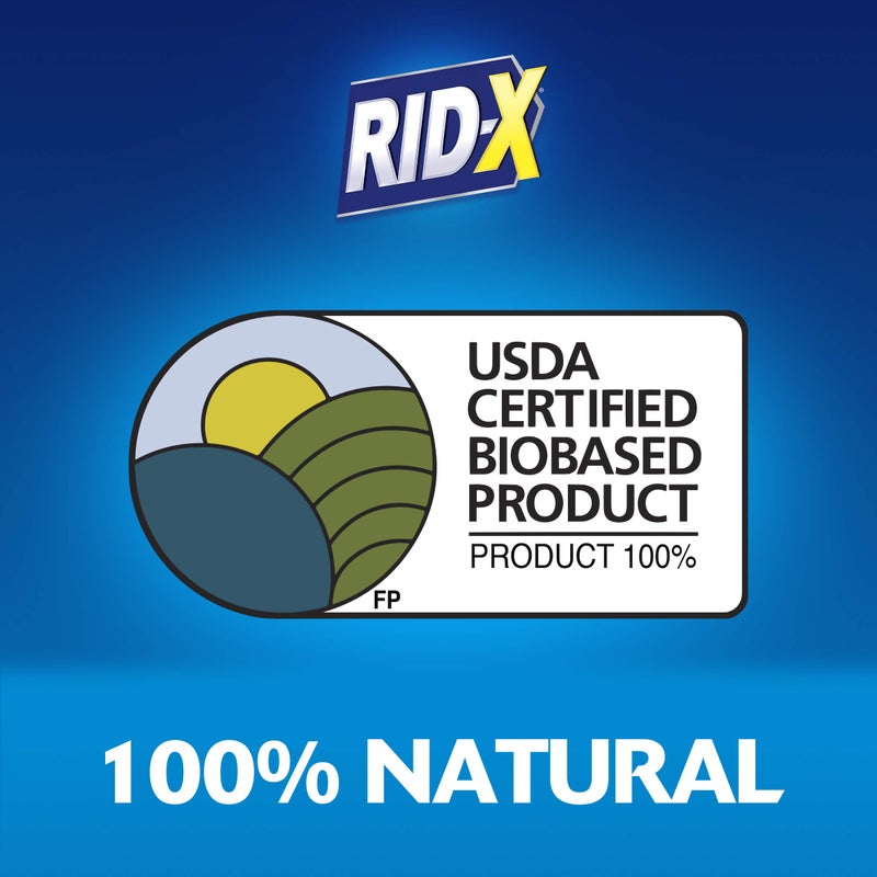 ريد-إكس معالجة RID-X للصرف الصحي، معالجة خزانات الصرف الصحي، كمية من المسحوق تكفي لمدة 3 أشهر، 29.4 أونصة - Image 5